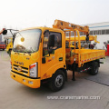 Stiff Telescopic Boom Lorry Mounted Crane for Cargo